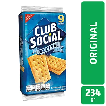 Club Social Galleta Original 24Gr